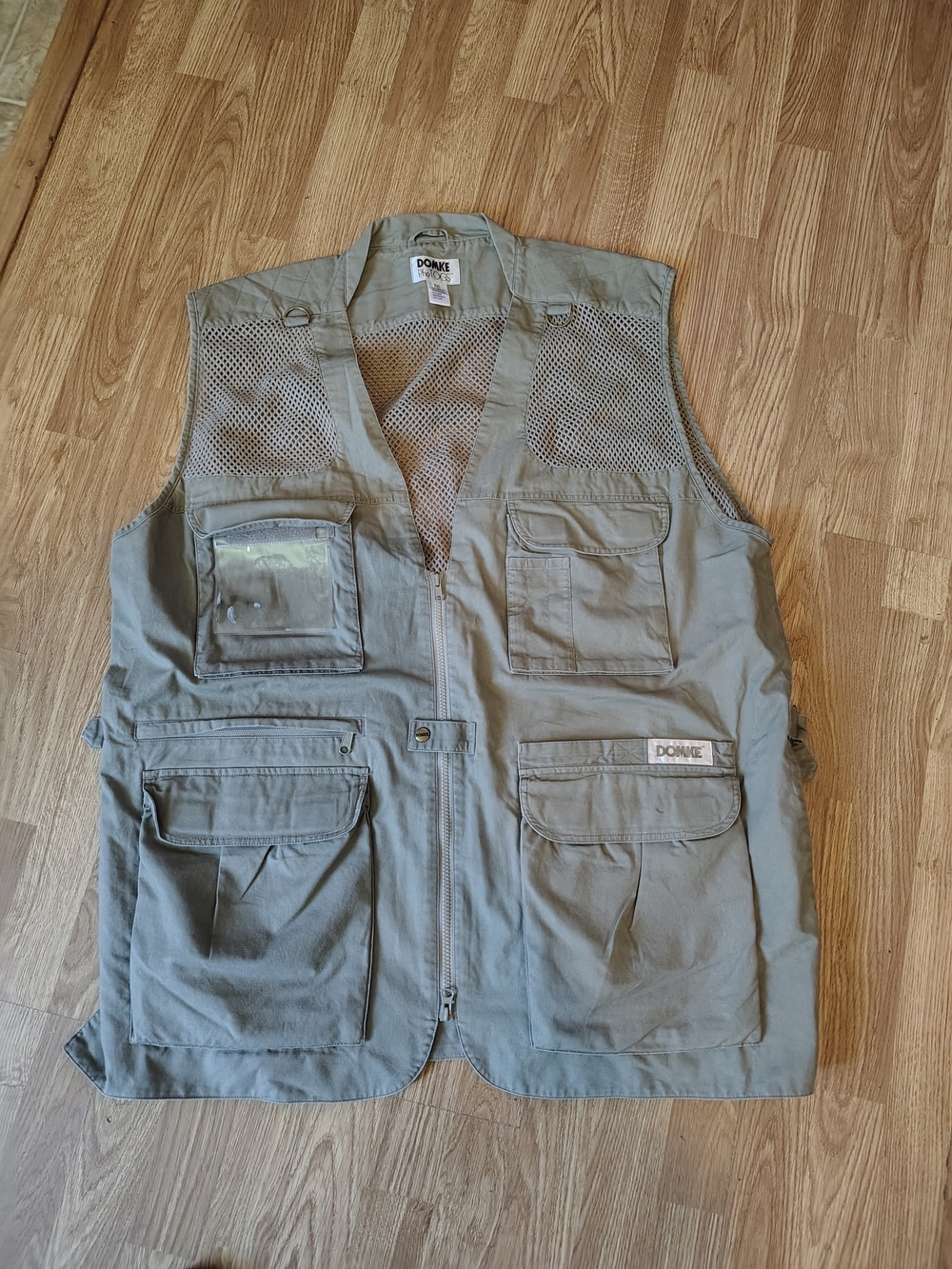 Domke PhoTogs Vest Men's XXL Olive Green Professional Photographer Excellent